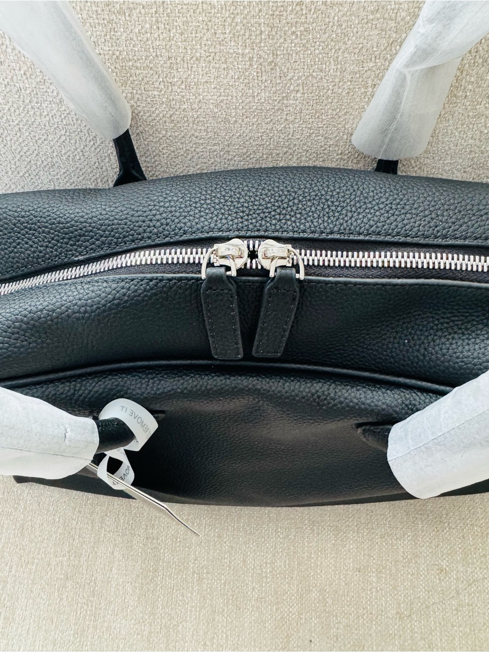 PixieBagel Tyla Boston Bag In Black - Picture 6 of 13